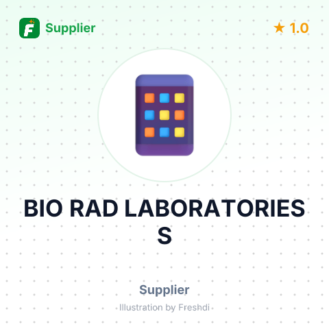 BIO RAD LABORATORIES S – summary card, no photo uploaded yet