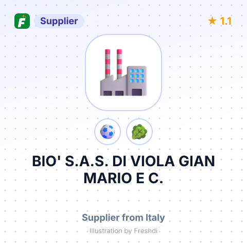 BIO' S.A.S. DI VIOLA GIAN MARIO E C. – summary card, no photo uploaded yet
