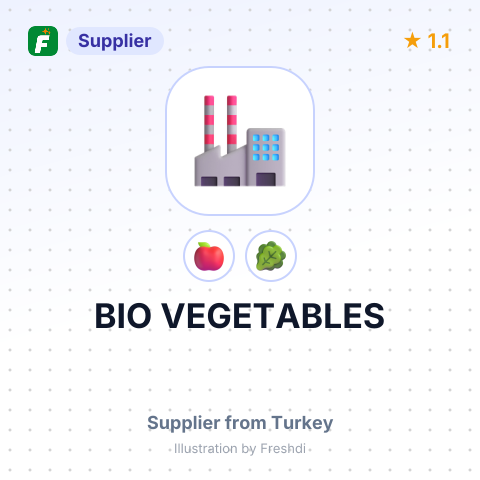 BIO VEGETABLES – summary card, no photo uploaded yet