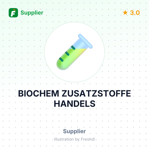 BIOCHEM ZUSATZSTOFFE HANDELS – summary card, no photo uploaded yet