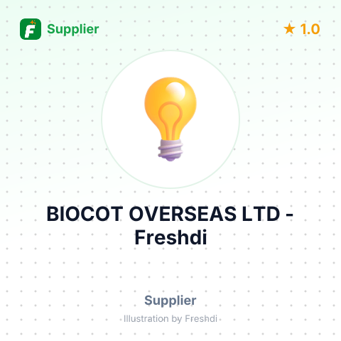 BIOCOT OVERSEAS LTD – summary card, no photo uploaded yet