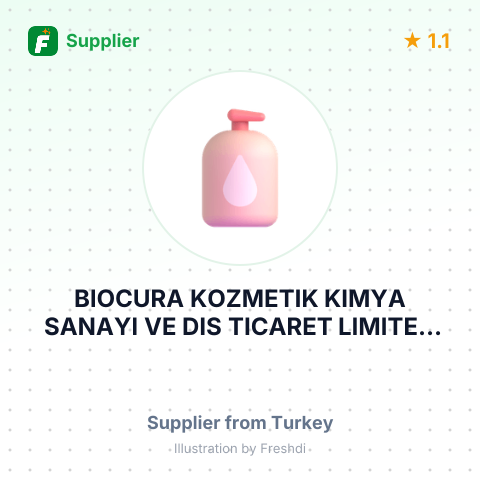 BIOCURA KOZMETIK KIMYA SANAYI VE DIS TICARET LIMITED SIRKETI – summary card, no photo uploaded yet