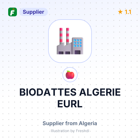 BIODATTES ALGERIE EURL – summary card, no photo uploaded yet