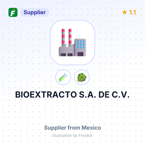 BIOEXTRACTO S.A. DE C.V. – summary card, no photo uploaded yet