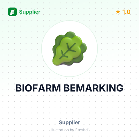 BIOFARM BEMARKING – summary card, no photo uploaded yet
