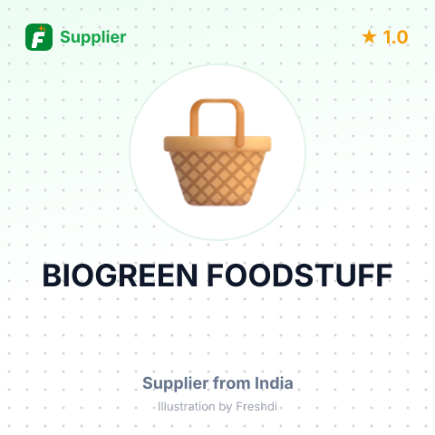 BIOGREEN FOODSTUFF – summary card, no photo uploaded yet