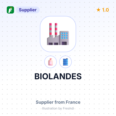 BIOLANDES – summary card, no photo uploaded yet