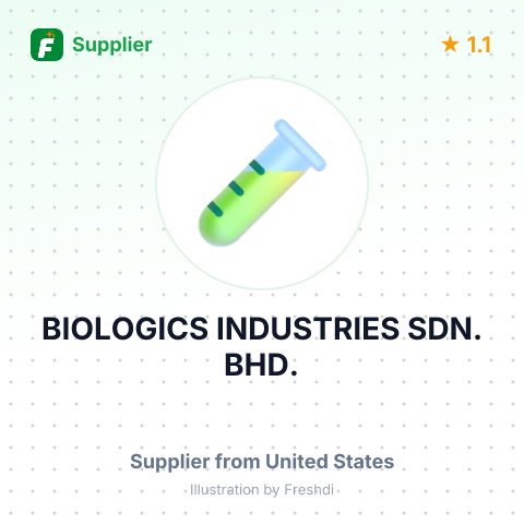 BIOLOGICS INDUSTRIES SDN. BHD. – summary card, no photo uploaded yet