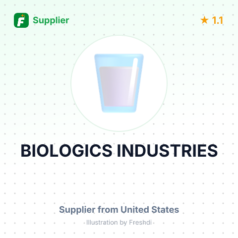 BIOLOGICS INDUSTRIES – summary card, no photo uploaded yet