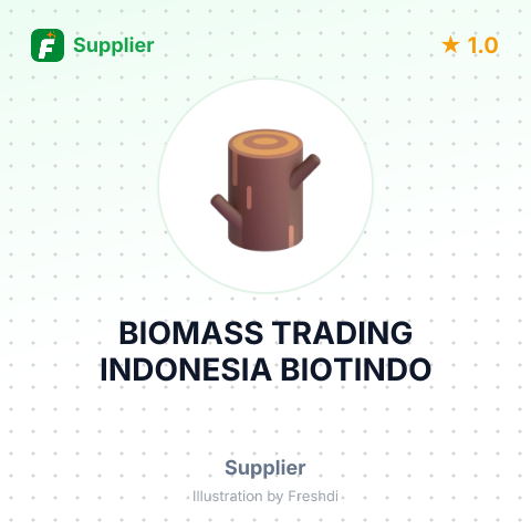 BIOMASS TRADING INDONESIA BIOTINDO – summary card, no photo uploaded yet