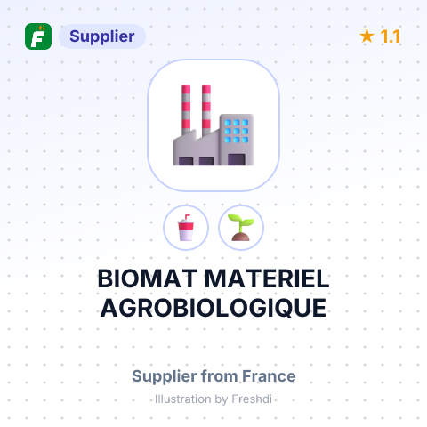 BIOMAT MATERIEL AGROBIOLOGIQUE – summary card, no photo uploaded yet