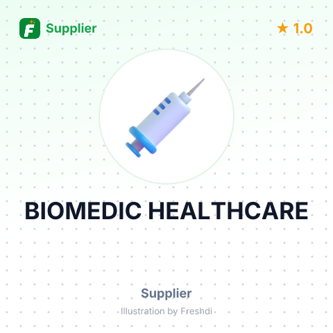 BIOMEDIC HEALTHCARE – summary card, no photo uploaded yet