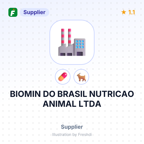BIOMIN DO BRASIL NUTRICAO ANIMAL LTDA – summary card, no photo uploaded yet