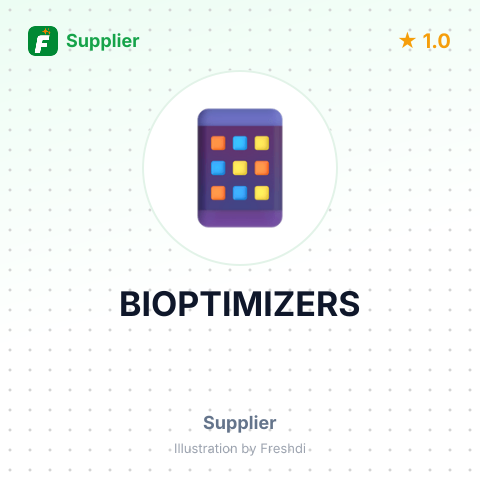 BIOPTIMIZERS – summary card, no photo uploaded yet