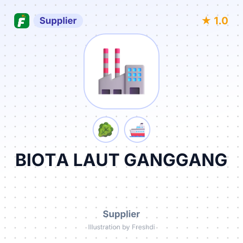 BIOTA LAUT GANGGANG – summary card, no photo uploaded yet