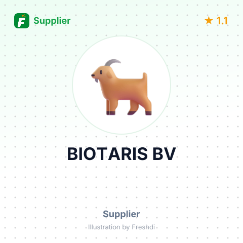 BIOTARIS BV – summary card, no photo uploaded yet