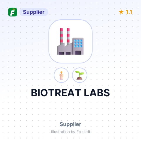BIOTREAT LABS – summary card, no photo uploaded yet