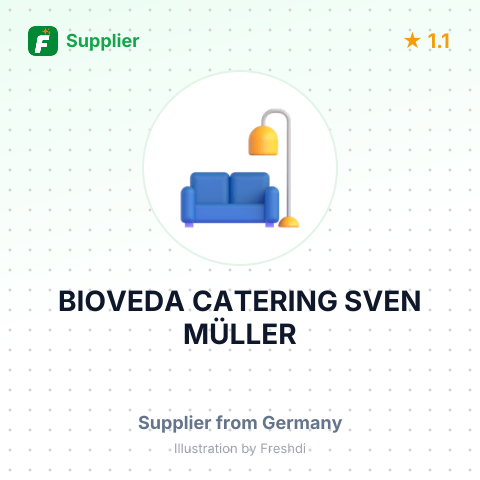 BIOVEDA CATERING SVEN MÜLLER – summary card, no photo uploaded yet