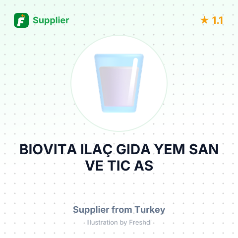 BIOVITA ILAÇ GIDA YEM SAN VE TIC AS – summary card, no photo uploaded yet