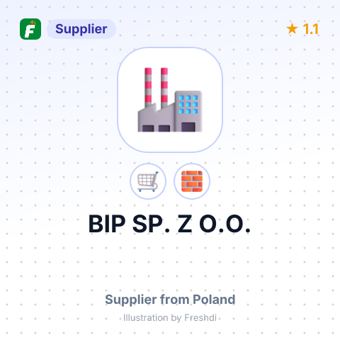 BIP SP. Z O.O. – summary card, no photo uploaded yet