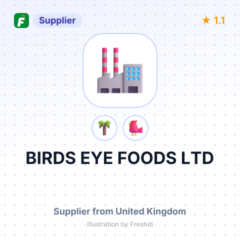 BIRDS EYE FOODS LTD – summary card, no photo uploaded yet