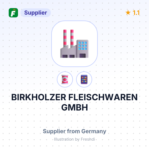 BIRKHOLZER FLEISCHWAREN GMBH – summary card, no photo uploaded yet