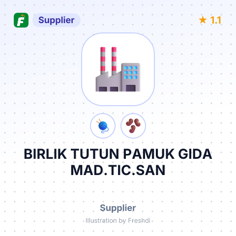 BIRLIK TUTUN PAMUK GIDA MAD.TIC.SAN – summary card, no photo uploaded yet