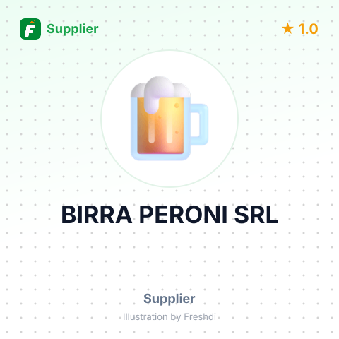 BIRRA PERONI SRL – summary card, no photo uploaded yet