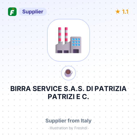 BIRRA SERVICE S.A.S. DI PATRIZIA PATRIZI E C. – summary card, no photo uploaded yet