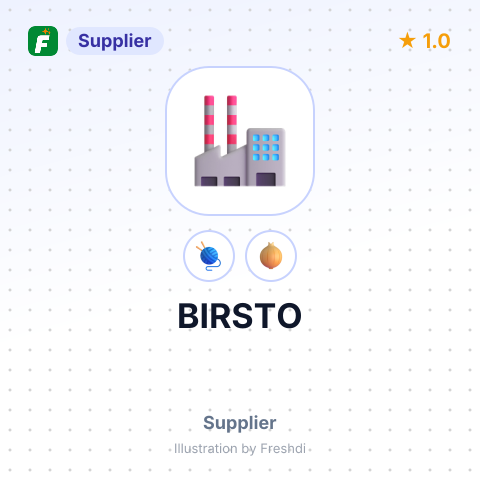 BIRSTO – summary card, no photo uploaded yet
