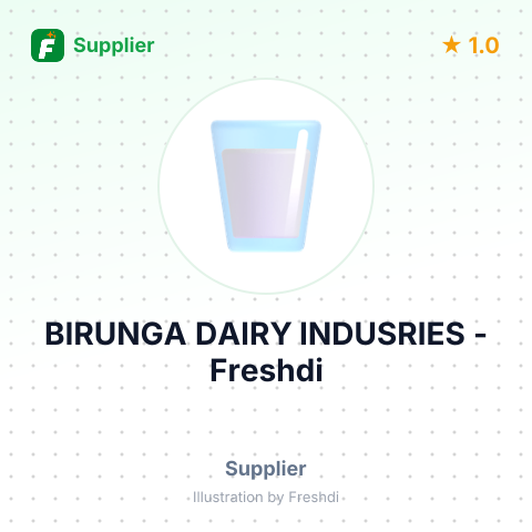 BIRUNGA DAIRY INDUSRIES – summary card, no photo uploaded yet