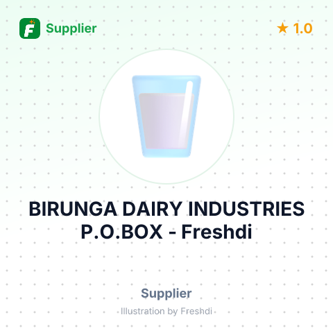 BIRUNGA DAIRY INDUSTRIES P.O.BOX – summary card, no photo uploaded yet