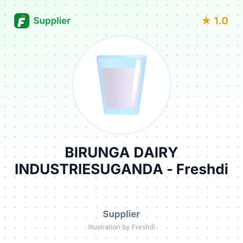 BIRUNGA DAIRY INDUSTRIESUGANDA – summary card, no photo uploaded yet
