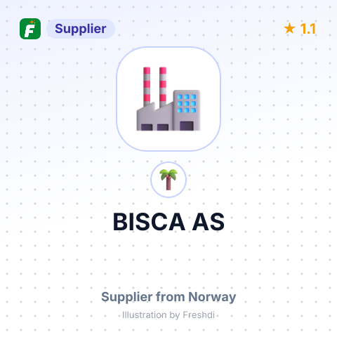 BISCA AS – summary card, no photo uploaded yet
