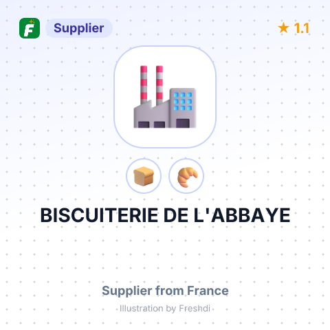 BISCUITERIE DE L'ABBAYE – summary card, no photo uploaded yet