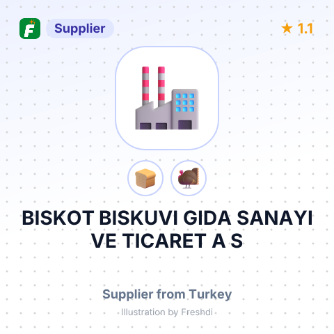 BISKOT BISKUVI GIDA SANAYI VE TICARET A S – summary card, no photo uploaded yet