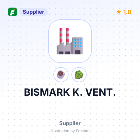 BISMARK K. VENT. – summary card, no photo uploaded yet
