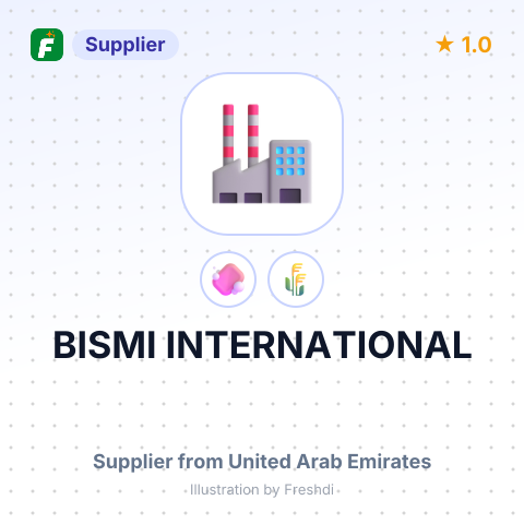 BISMI INTERNATIONAL – summary card, no photo uploaded yet