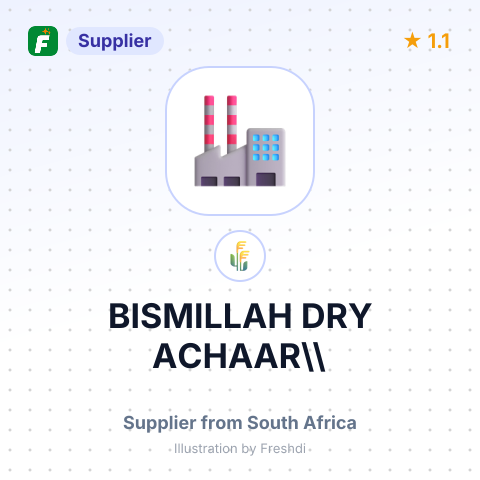 BISMILLAH DRY ACHAAR\\ – summary card, no photo uploaded yet