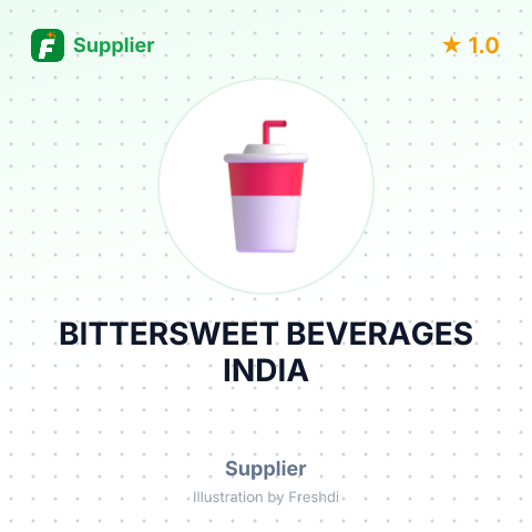 BITTERSWEET BEVERAGES INDIA – summary card, no photo uploaded yet