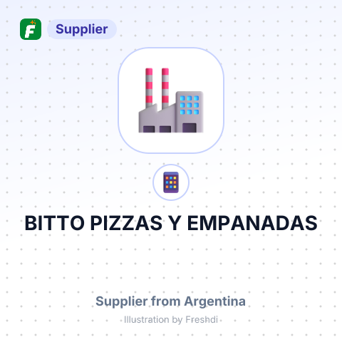 BITTO PIZZAS Y EMPANADAS – summary card, no photo uploaded yet