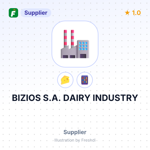 BIZIOS S.A. DAIRY INDUSTRY – summary card, no photo uploaded yet