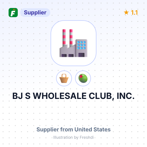BJ S WHOLESALE CLUB, INC. – summary card, no photo uploaded yet