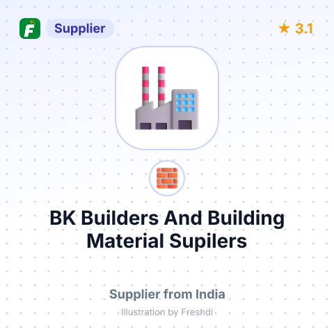 BK Builders And Building Material Supilers – summary card, no photo uploaded yet