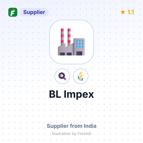 BL Impex – summary card, no photo uploaded yet