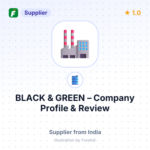 BLACK & GREEN – summary card, no photo uploaded yet