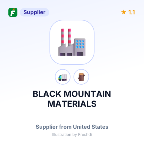 BLACK MOUNTAIN MATERIALS – summary card, no photo uploaded yet