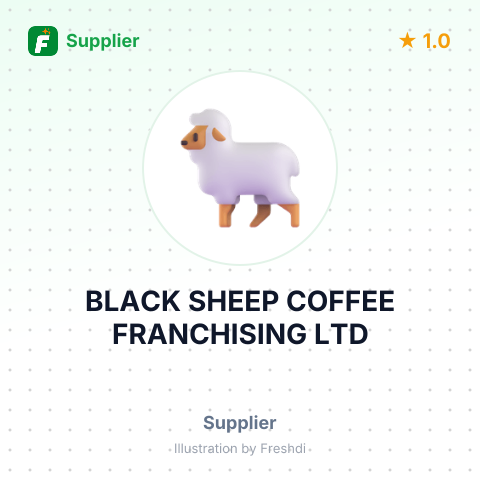 BLACK SHEEP COFFEE FRANCHISING LTD – summary card, no photo uploaded yet