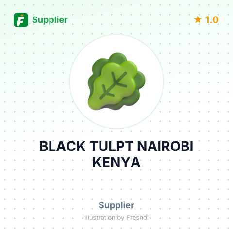 BLACK TULPT NAIROBI KENYA – summary card, no photo uploaded yet