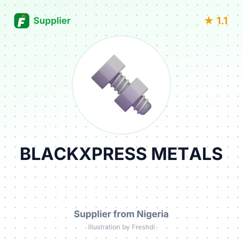 BLACKXPRESS METALS – summary card, no photo uploaded yet